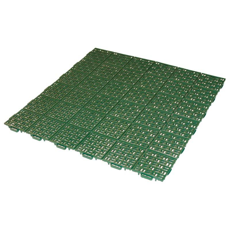 Dalle clipsable Jardin/Piscine/ SPA - Vert foncé 56 x 56 cm - ArtPlast - Imagen 1