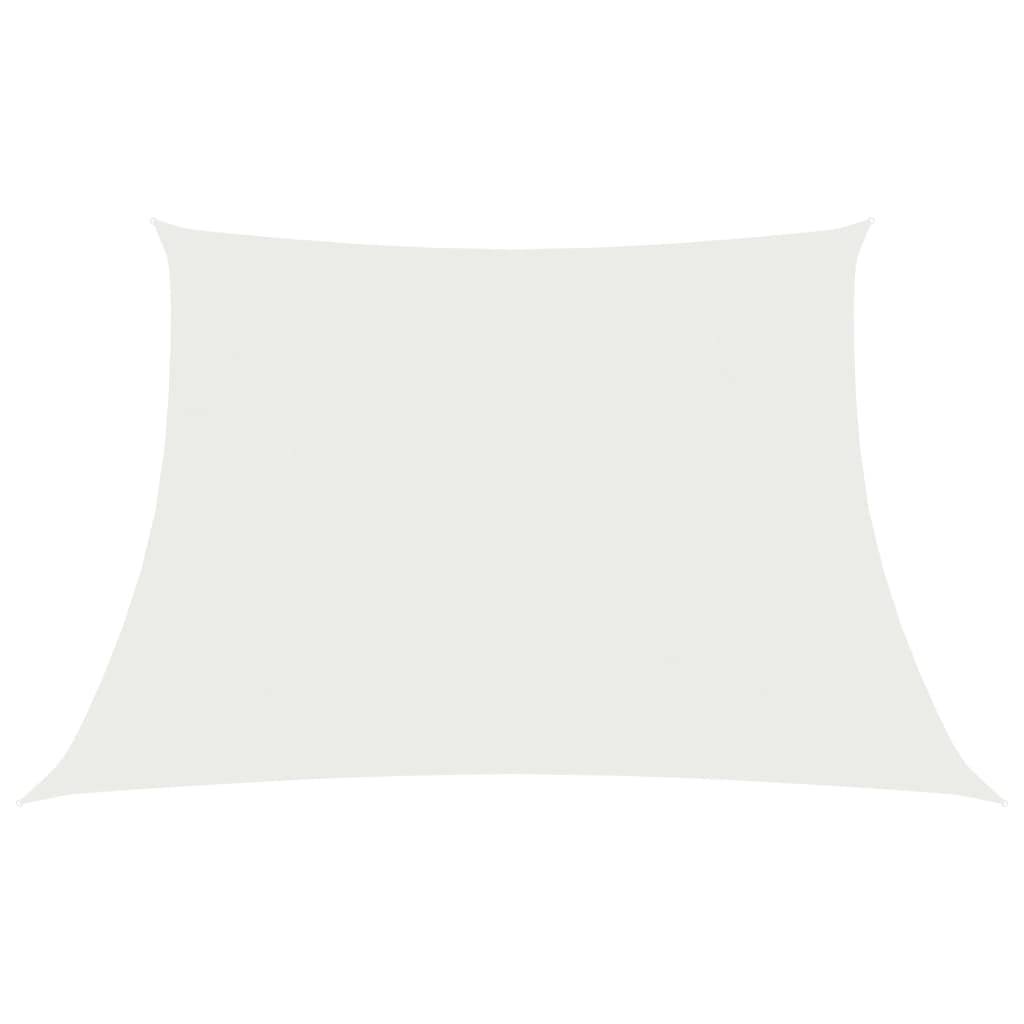 Helloshop26 - Voile toile d'ombrage parasol 160 g/m² blanc 3/4 x 3 m PEHD - Imagen 1