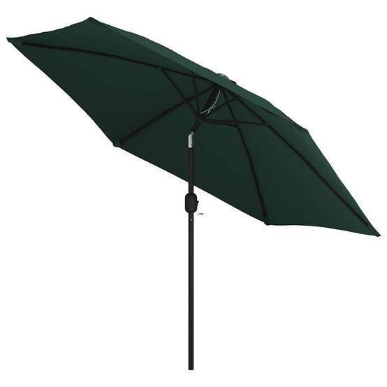 PANGIVO - Parasol déporté polyester et acier vert 300 x 300 x 225 cm - PANGIVO - Image 4