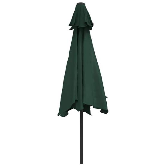 PANGIVO - Parasol déporté polyester et acier vert 300 x 300 x 225 cm - PANGIVO - Image 6