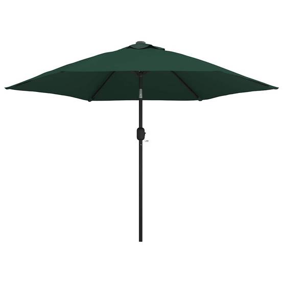 PANGIVO - Parasol déporté polyester et acier vert 300 x 300 x 225 cm - PANGIVO - Image 2