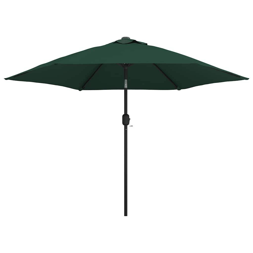 PANGIVO - Parasol déporté polyester et acier vert 300 x 300 x 225 cm - PANGIVO - Image 2