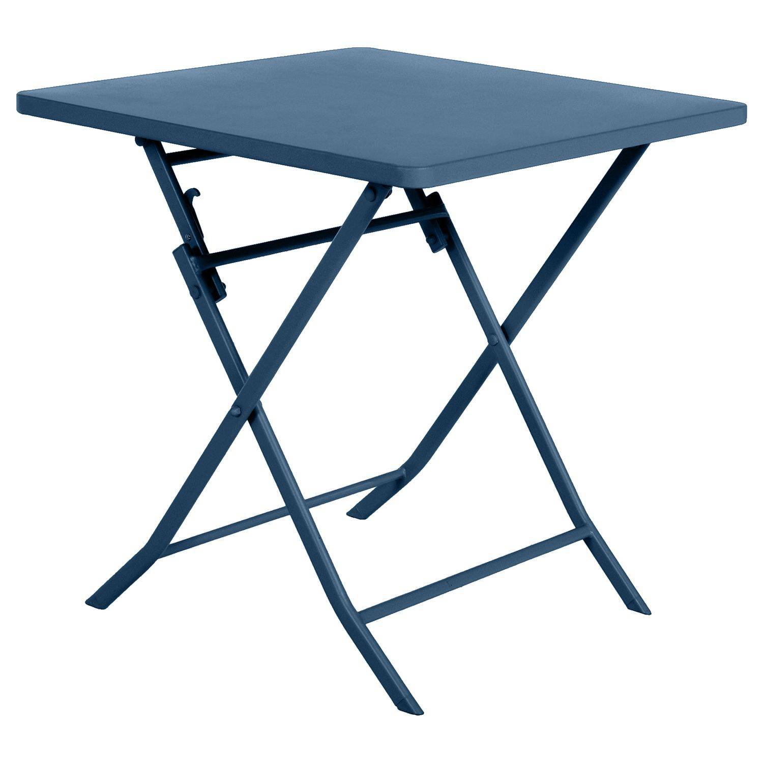 Hesperide - Table de jardin carrée 2 places Greensboro - Bleu indigo - Hespéride - Image 1