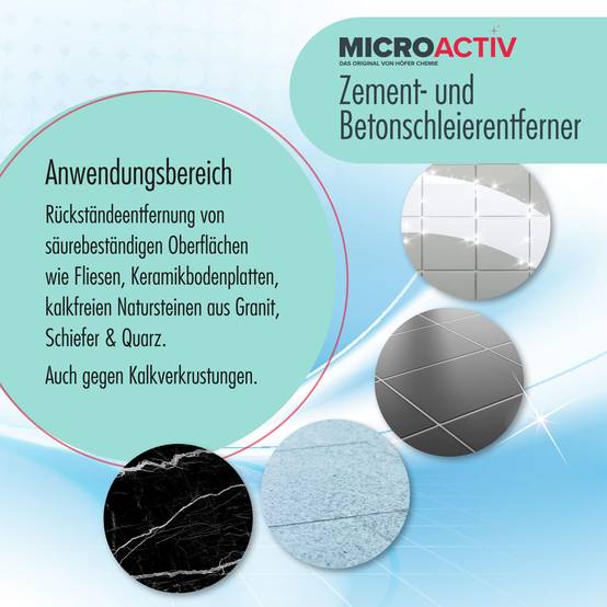 1 L de Microactiv® nettoyant pour voile de ciment et béton en bouteille x 3 - Image 4