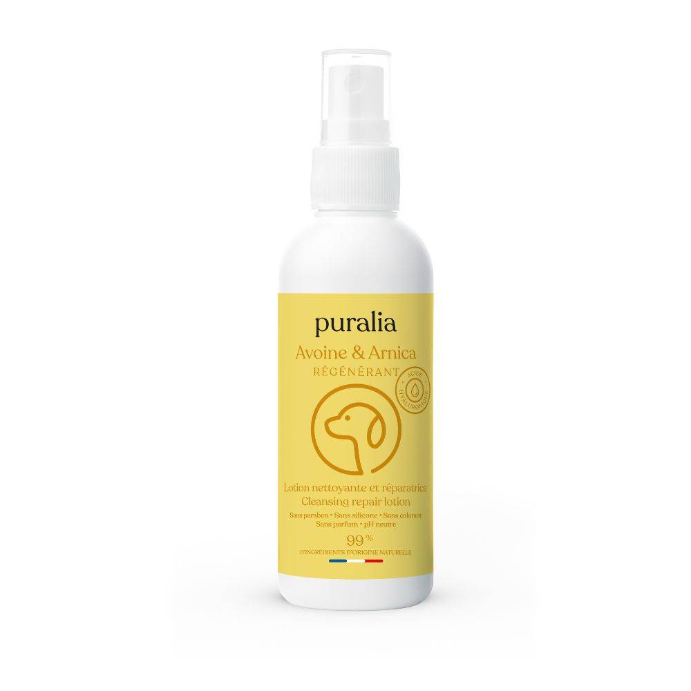 Lotion nettoyante et réparatrice 150 ml PURALIA - Image 1