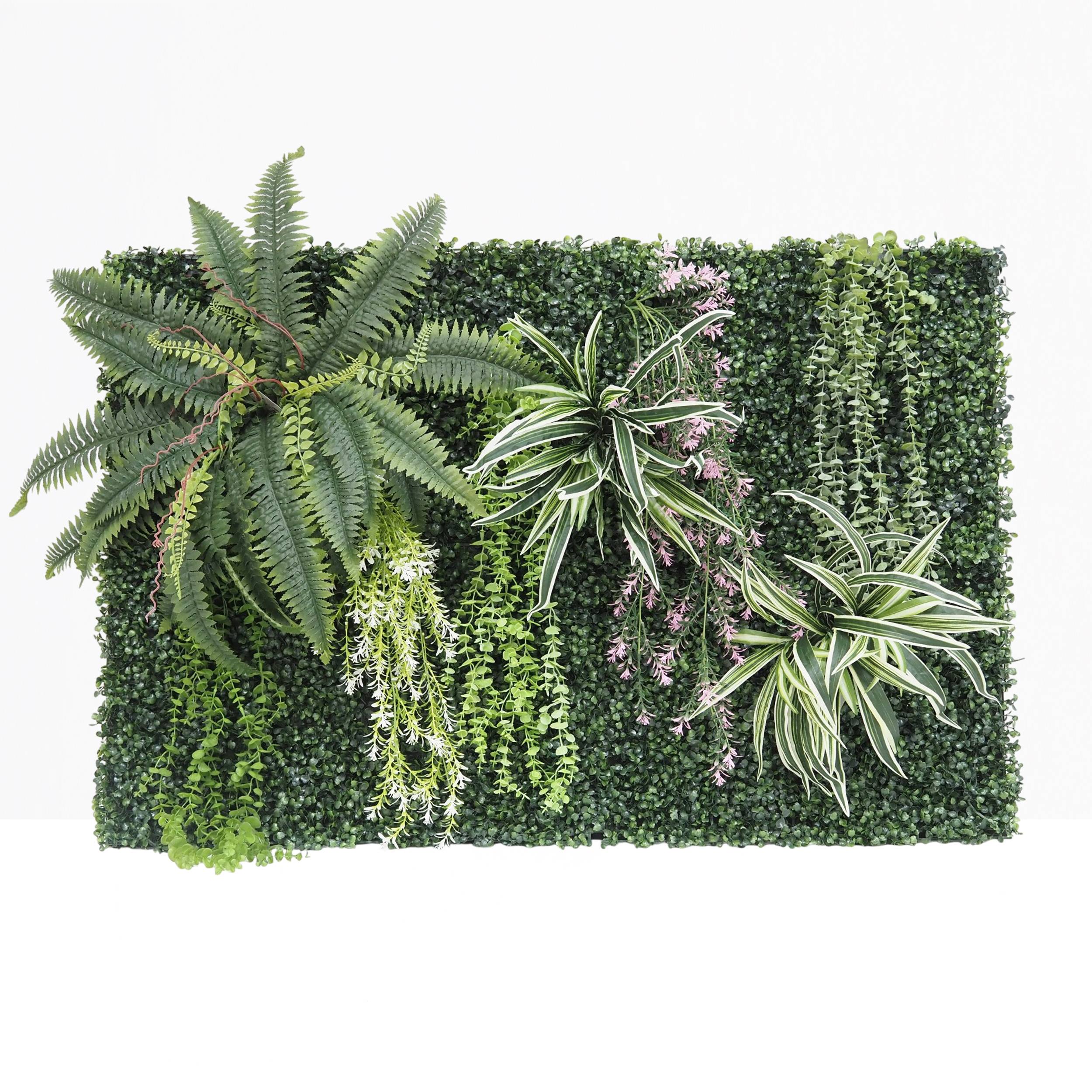 Mur végétal artificiel en kit DIY 120x80cm N 3 - Image 2