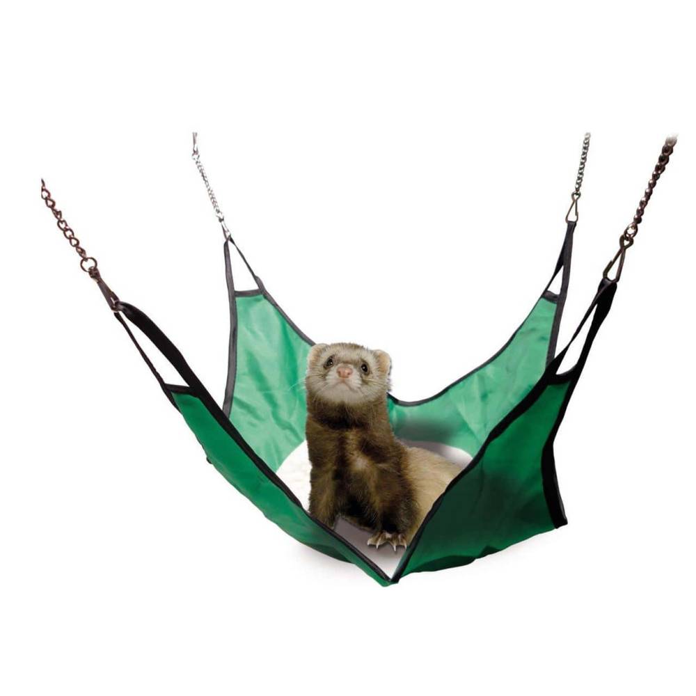 animallparadise - Hamac en tissu 29 x 29 cm pour Furets - Imagen 1