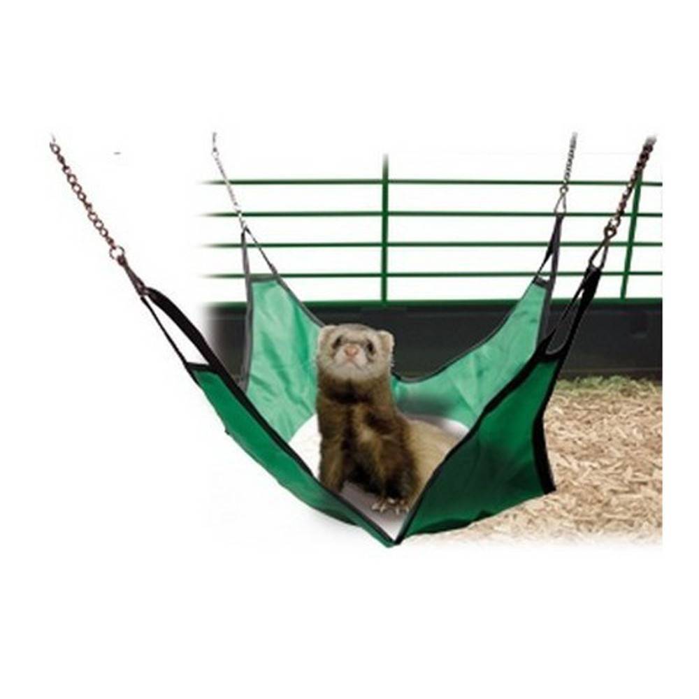 animallparadise - Hamac en tissu 29 x 29 cm pour Furets - Imagen 4