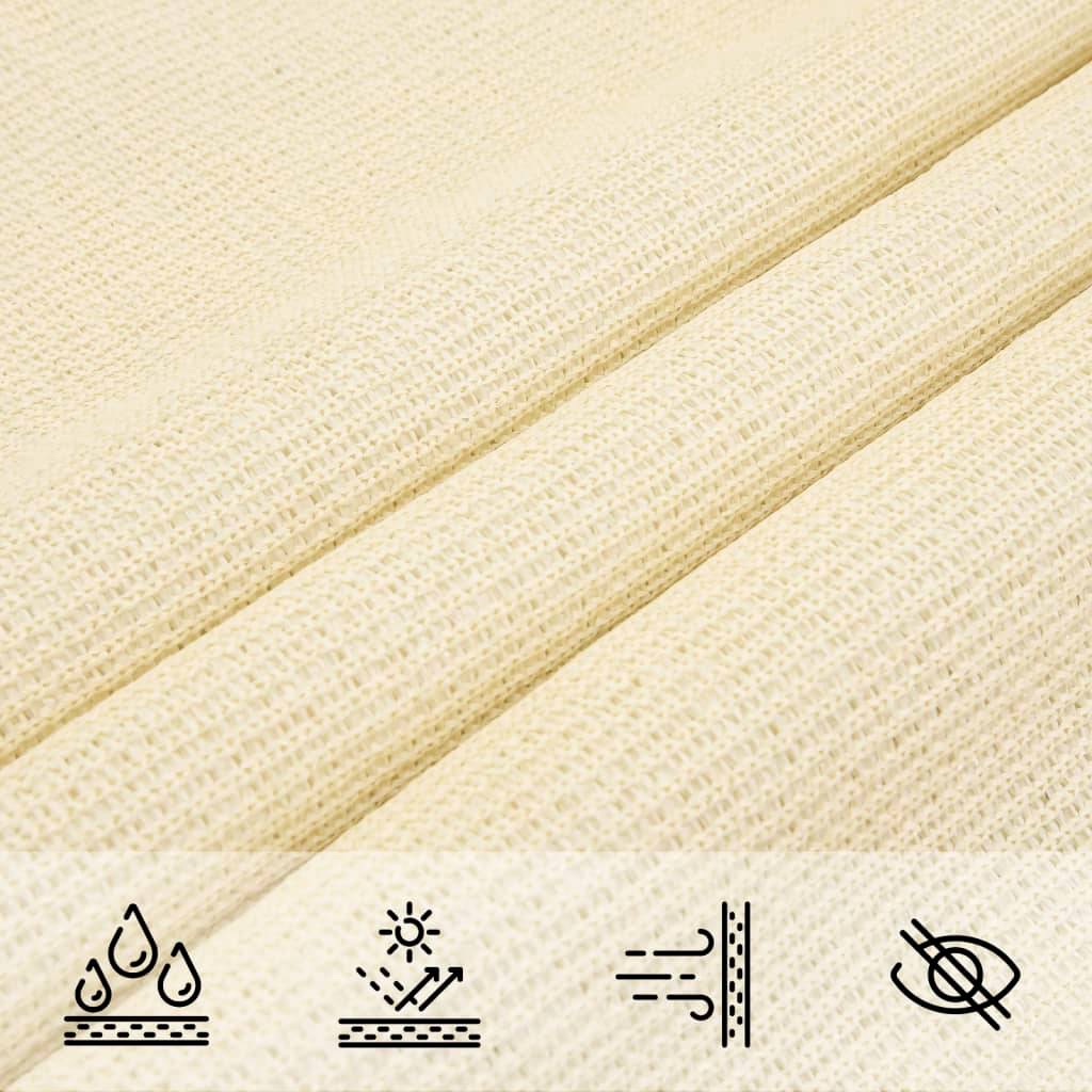 Maison Chic - Voile d'ombrage - Voile solaire 160 g/m² Crème 5x6 m PEHD - Meuble Pro - Imagen 7