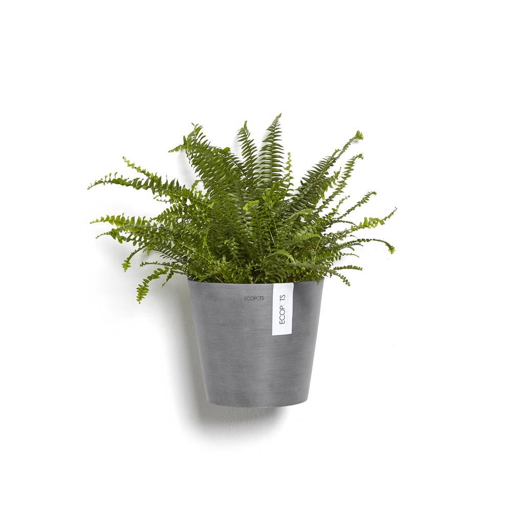 Ecopots - Pot suspension mural Amsterdam Wall Gris - Ø 20 x H. 17,5 cm - 4 L ECOPOTS - Imagen 2