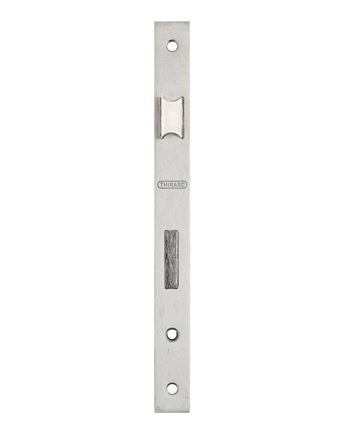 Boitier de serrure encastrable à cylindre pour menuiserie métallique, axe 25mm, bouts carrés, zingué - THIRARD - Image 8