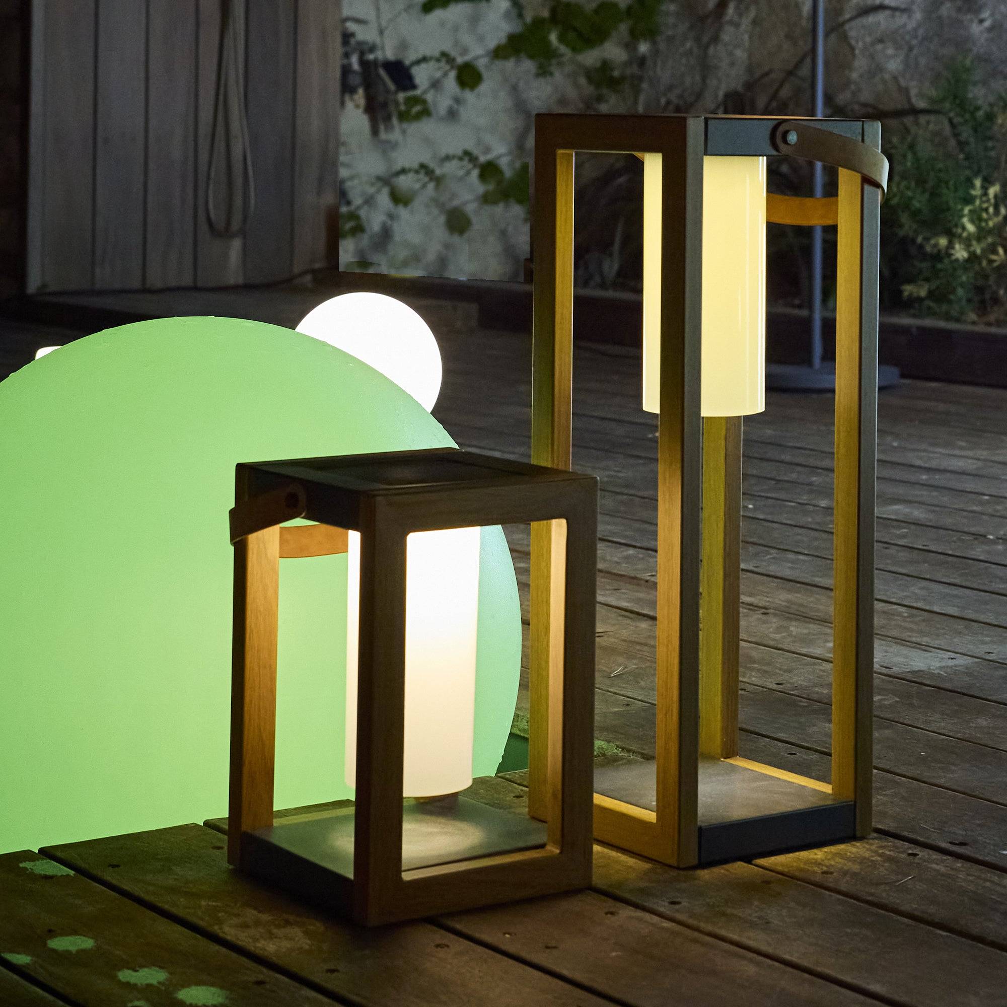 Lumisky - Lanterne solaire et rechargeable SERAPHINA TALL H58 cm - Imagen 6