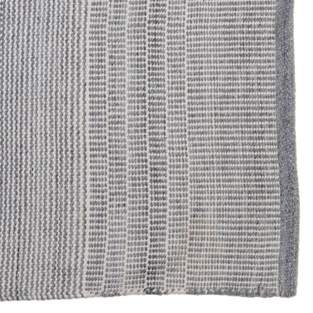 Macabane - QUENTIN - Tapis d'extérieur rectangulaire 160x230cm gris/blanc - Imagen 5