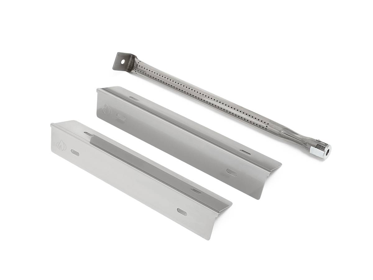 Napoleon - Ensemble 1 brûleur et 2 plaques de brûleur en acier inox pour barbecues Prestige® Pro 665/825 - Napoleon
