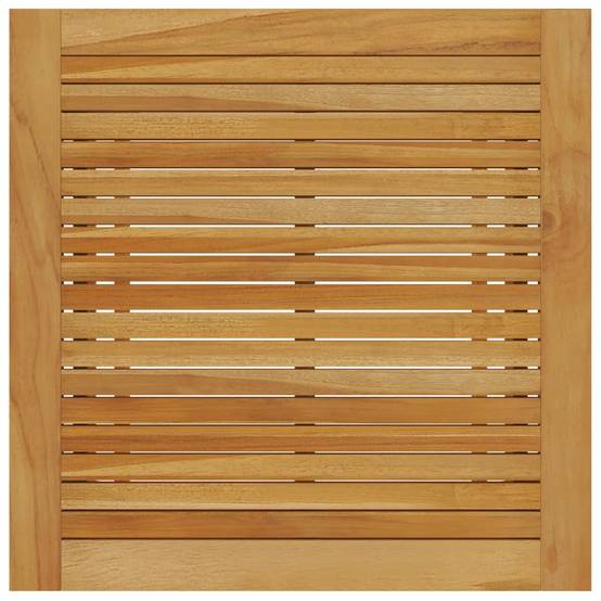 Salon de Jardin 2 Personnes Inclinable Bois et Résine Tressée Beige – ComfortXL Outdoor Living - Image 10