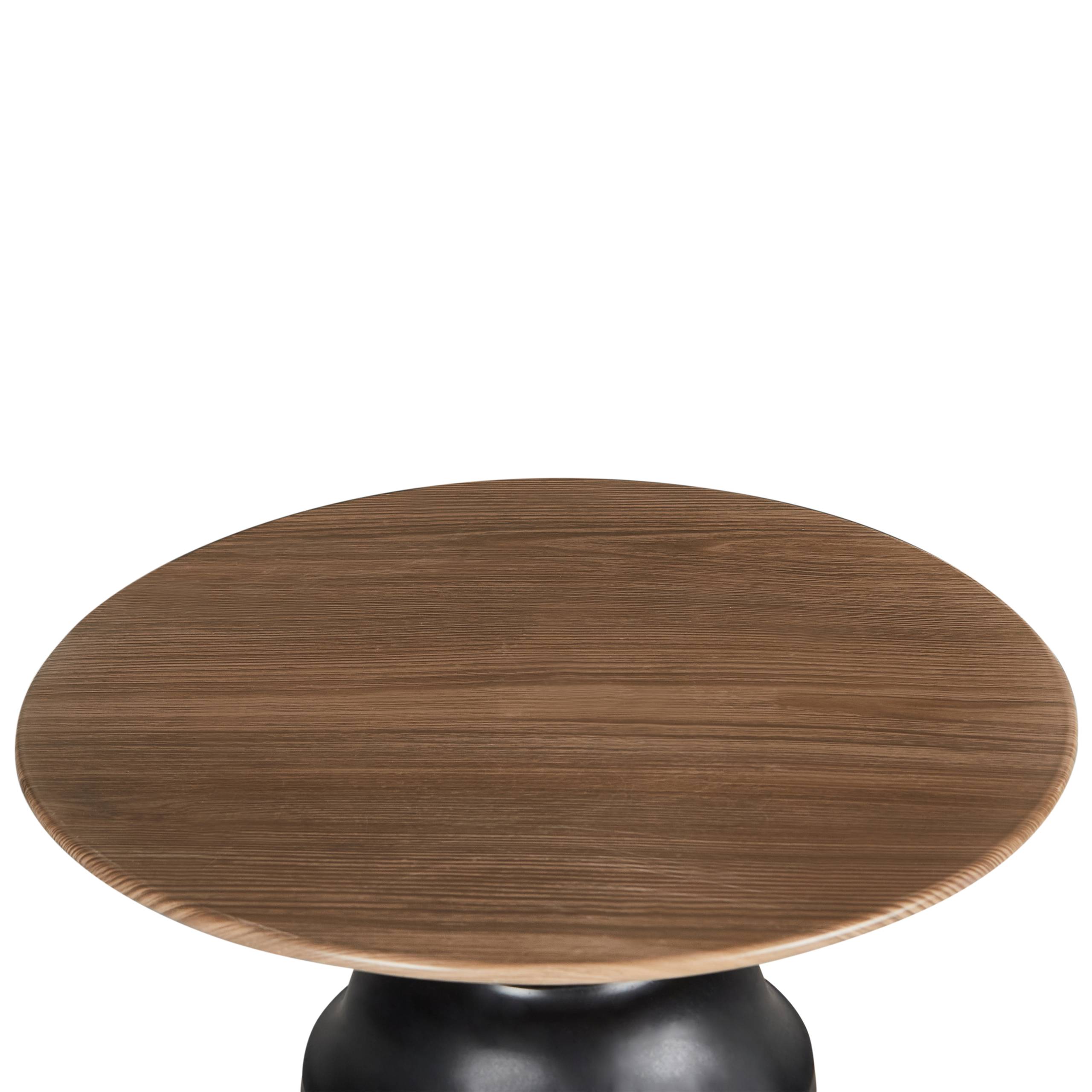 Beliani - Plateau Métal Noir BRIOCHE - 30x30x14- Beliani - Image 4