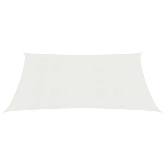 Helloshop26 - Voile toile d'ombrage parasol 160 g/m² blanc 4 x 5 m PEHD - Imagen 2