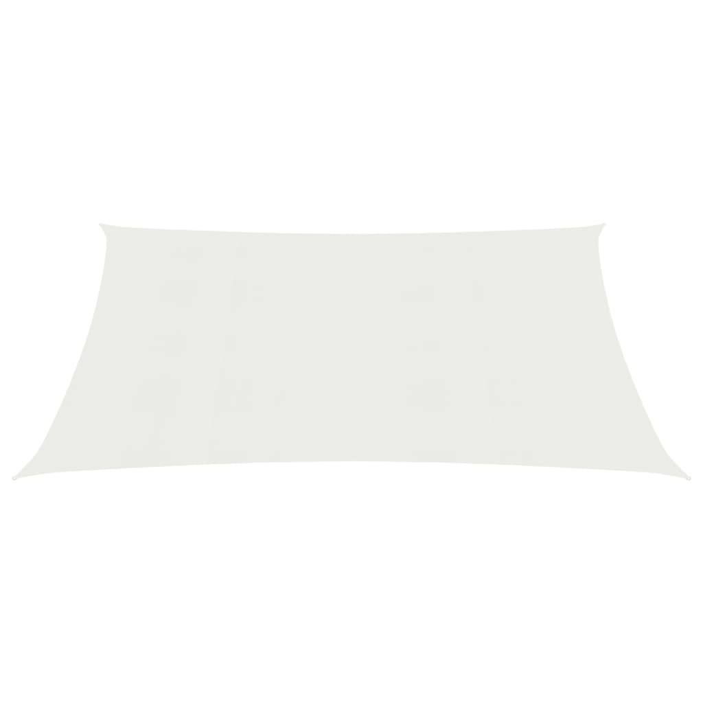 Helloshop26 - Voile toile d'ombrage parasol 160 g/m² blanc 4 x 5 m PEHD - Imagen 2