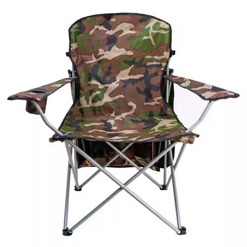 Importdistrib - Chaise de pêche camping camo avec toit pliable IMPORTDISTRIB - Imagen 5