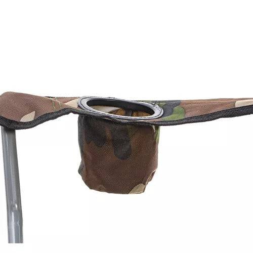 Importdistrib - Chaise de pêche camping camo avec toit pliable IMPORTDISTRIB - Imagen 10
