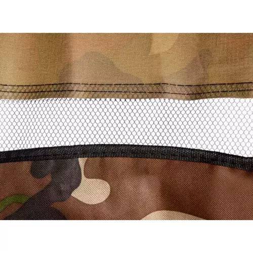 Importdistrib - Chaise de pêche camping camo avec toit pliable IMPORTDISTRIB - Imagen 3
