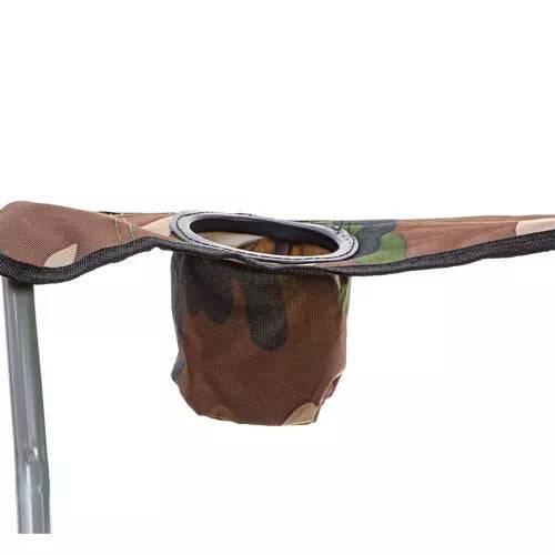 Importdistrib - Chaise de pêche camping camo avec toit pliable IMPORTDISTRIB - Imagen 4
