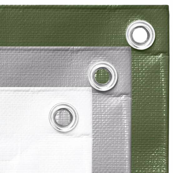 Bâche de Chantier PEHD 260g/m² Imperméable pour Toit Véhicule et Jardin Gris 3x6 m – ComfortXL Outdoor Living - Image 5