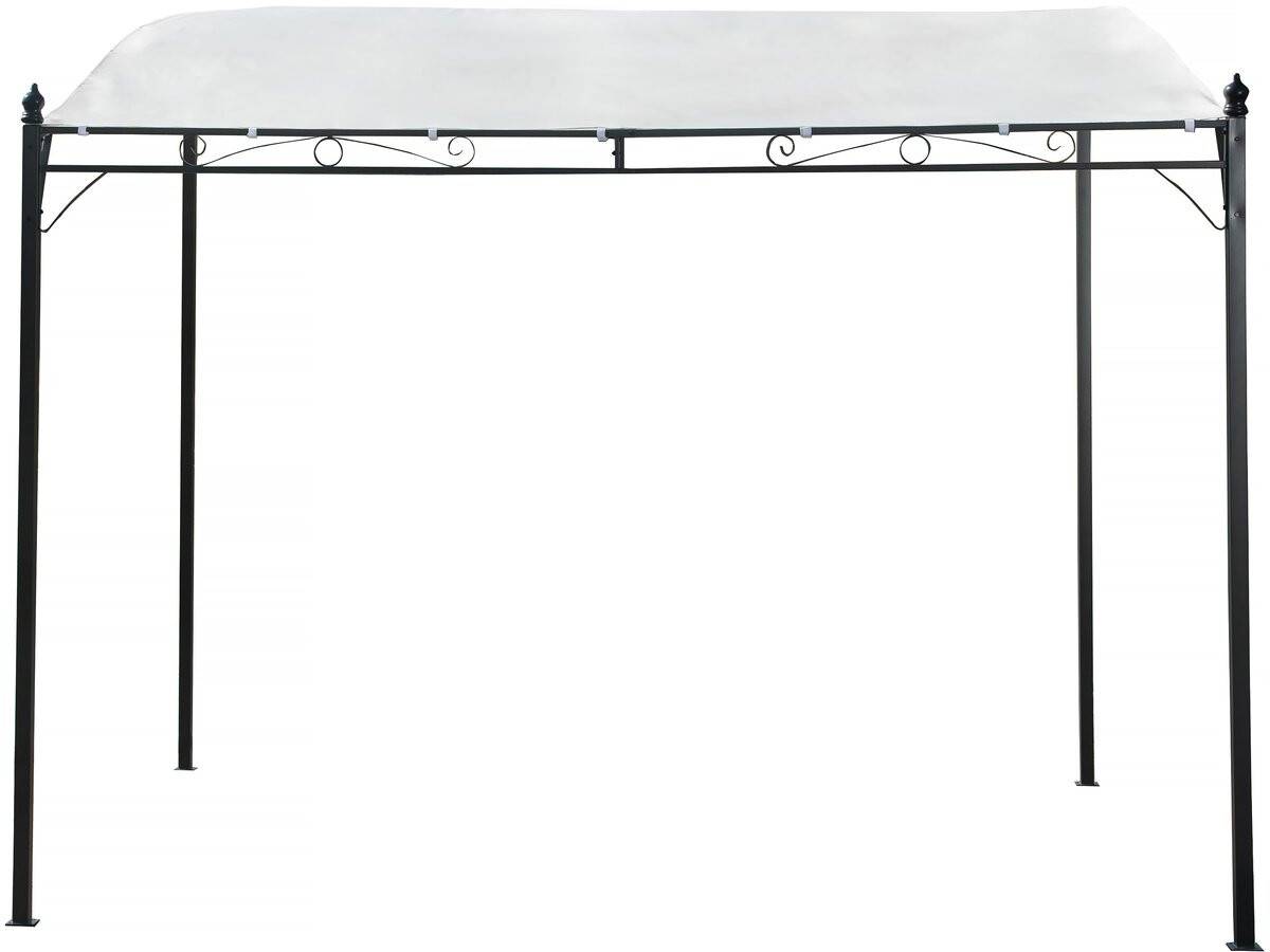 Pergola Inclinée En Métal - 3 X 2,5 M - Beige -habitat Et Jardin - Image 1