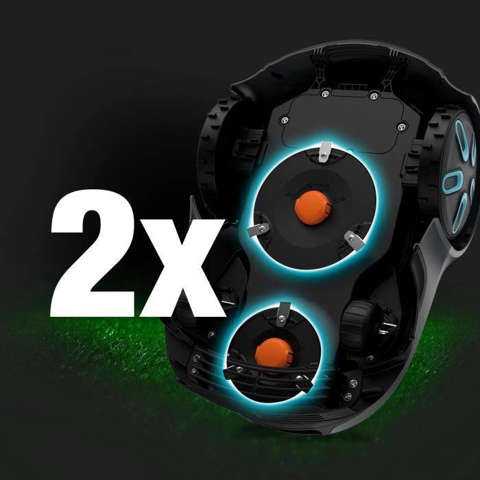 Gardena - Tondeuse robot - Smart SILENO max 800 - Surface 800 m² - DuoConnect - Bluetooth - Tonte des bordures - Image 3