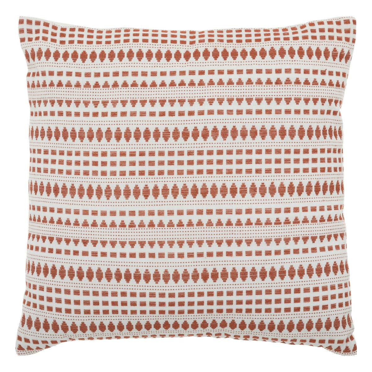 Coussin décoratif Terracotta Jacquard 38 x 38 cm - Imagen 1