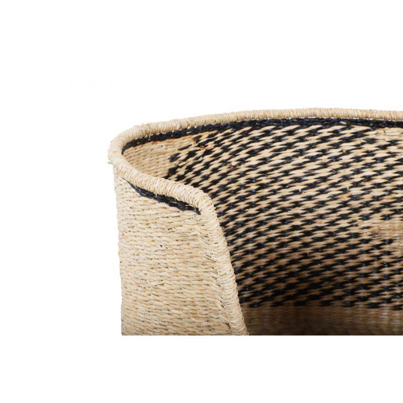 Beau Rivage - Panier ovale APOLLON pour chien et chat en jonc de mer coussin écru Beau Rivage - Imagen 6