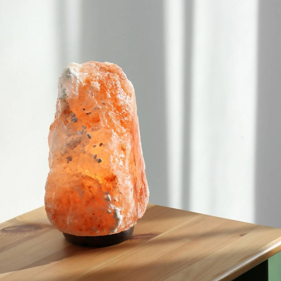 Zen Light - Lampe en Sel d'Himalaya de 2 à 3 kg - Matériau 100% Naturelle-Sculptée à la Main–Câble et Ampoule Fournis- Zen'Light - Image 2