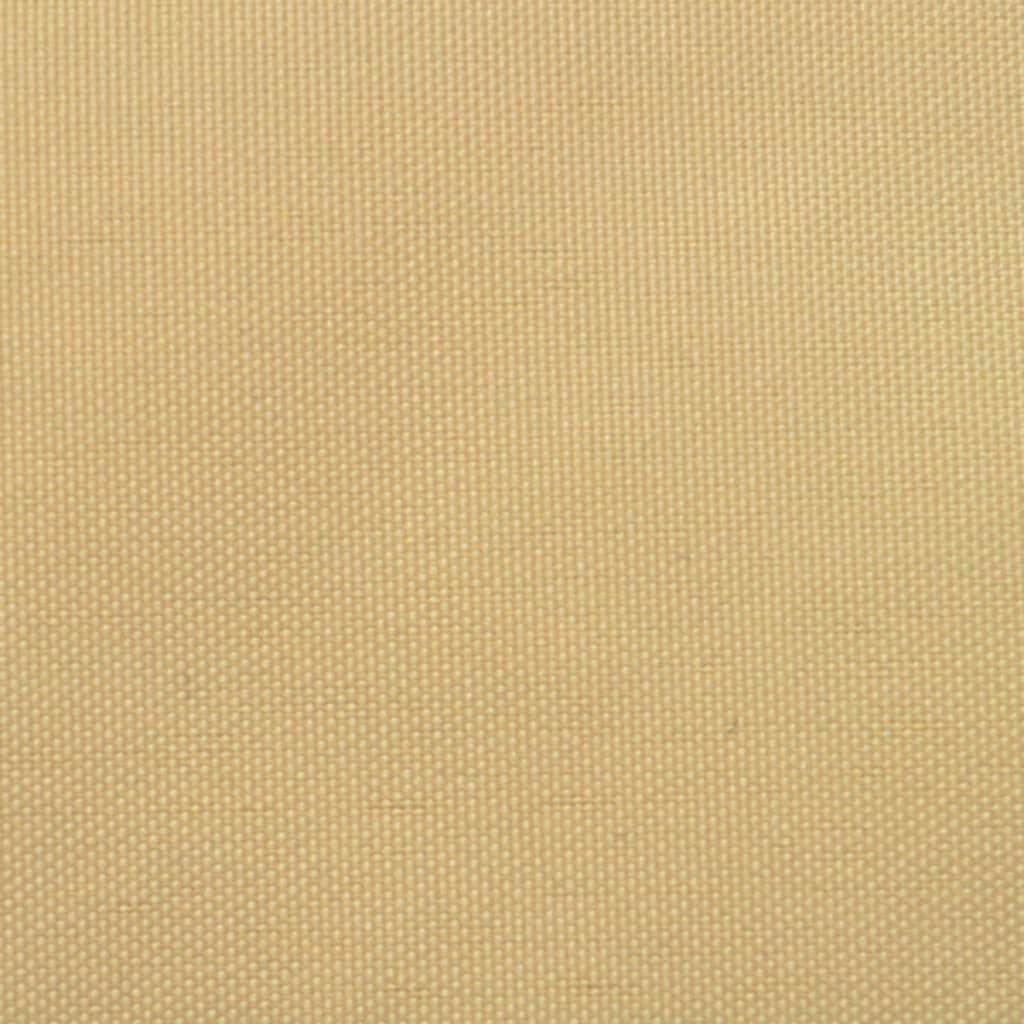 Voile toile d'ombrage parasol en tissu oxford rectangulaire 2 x 4 m beige - Imagen 2