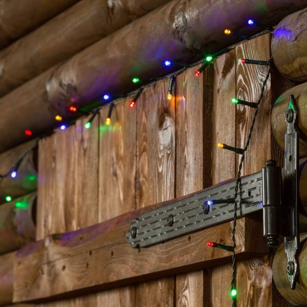 Lotti - Guirlande lumineuse 10M 240 LED multicolore à piles intérieur extérieur Lotti - Imagen 7