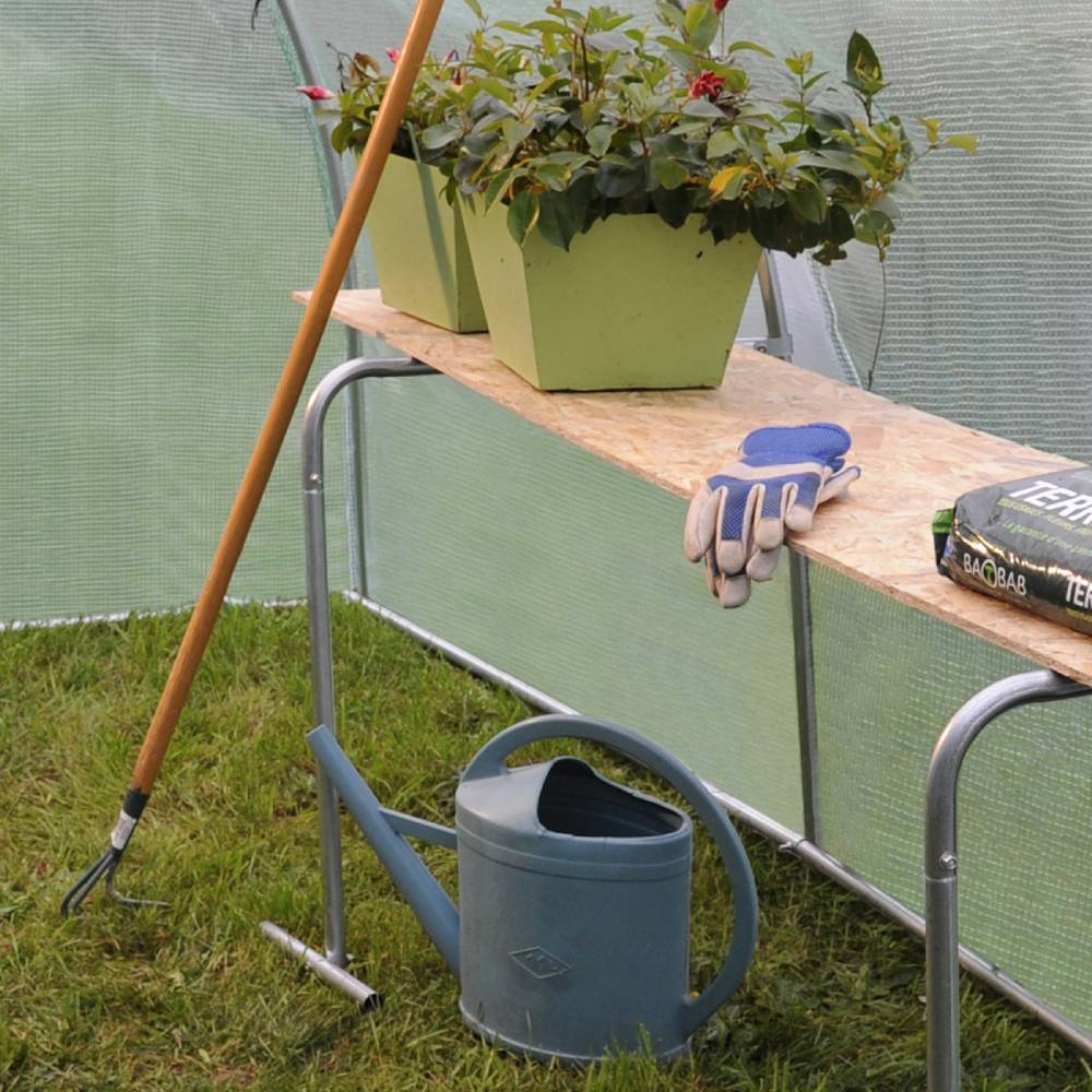 2 pieds pour étagère de serre jardin - Image 5