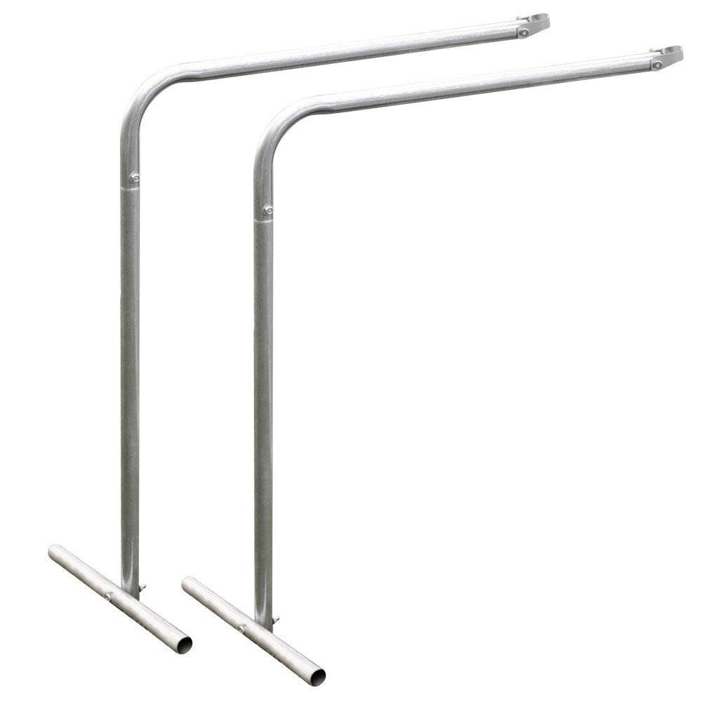2 pieds pour étagère de serre jardin - Image 1