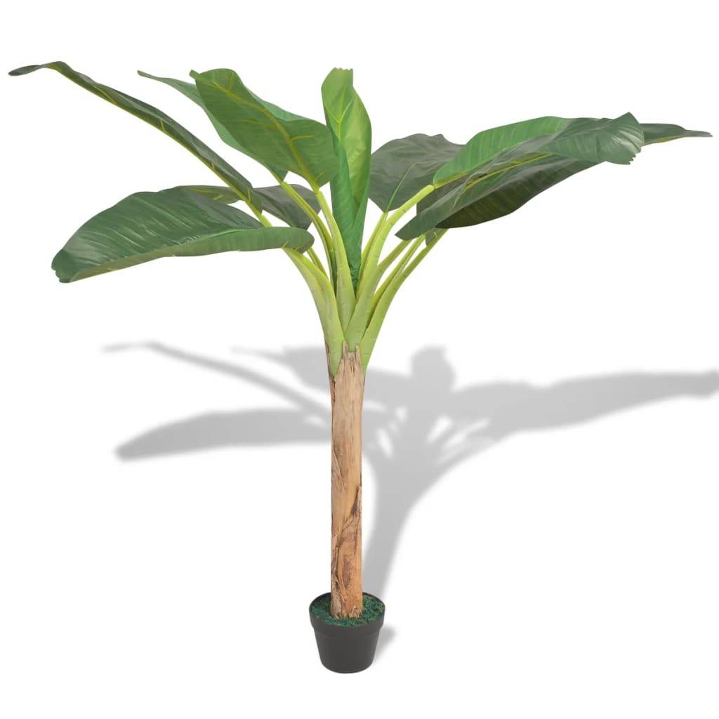 Vidaxl - Bananier artificiel avec pot 150 cm Vert - Image 1
