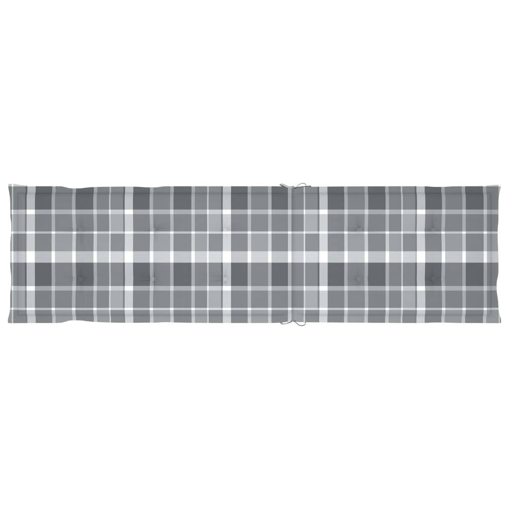 Bain de soleil - Transat - Chaise longue repose-pied et coussin Acacia solide - MEUBLE PRO-JU6685 - Image 9