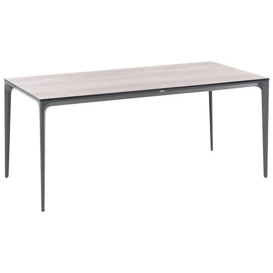 Beliani - Table de repas, 8 Personnes Panneau stratifié haute pression HPL Gris clair SOVARETO - 90x180x75- Beliani - Image 3