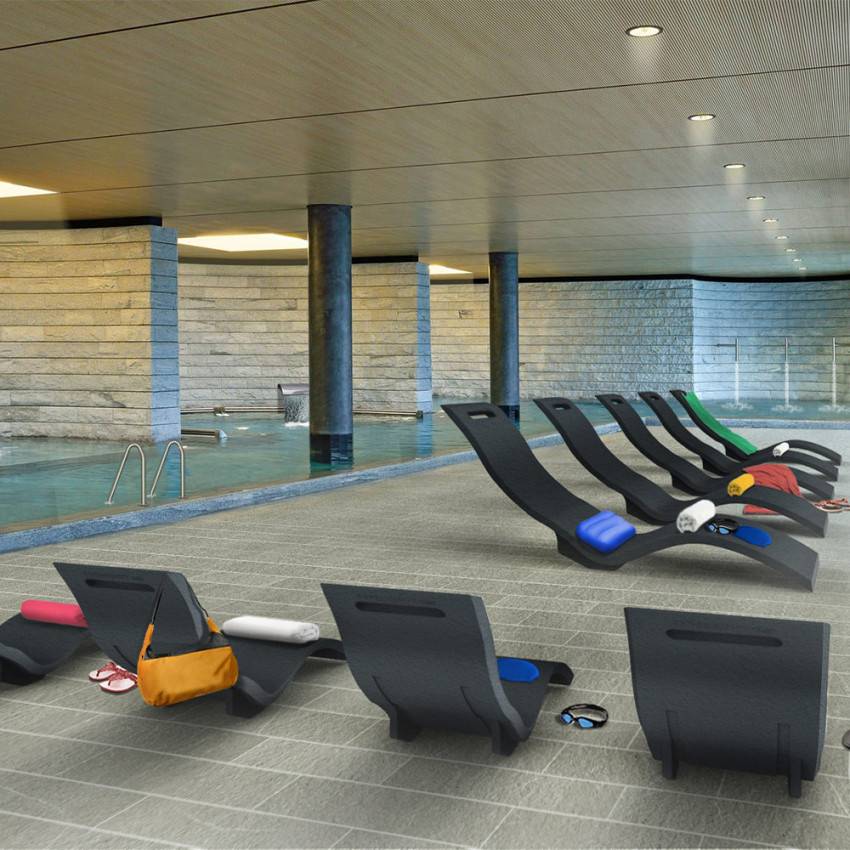 Bain de soleil SERENDIPITY® S010 By ARKEMA DESIGN BLEUE - Imagen 6