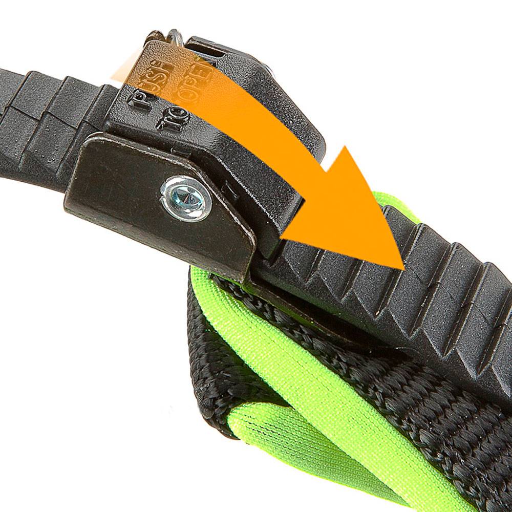 Ferplast - Ferplast Harnais ergonomique pour chiens AGILA FLUO 6, ajustement parfait, fermeture à double micro-régulation, rembourrage souple, A=B 57÷65 cm 25 mm - Imagen 5