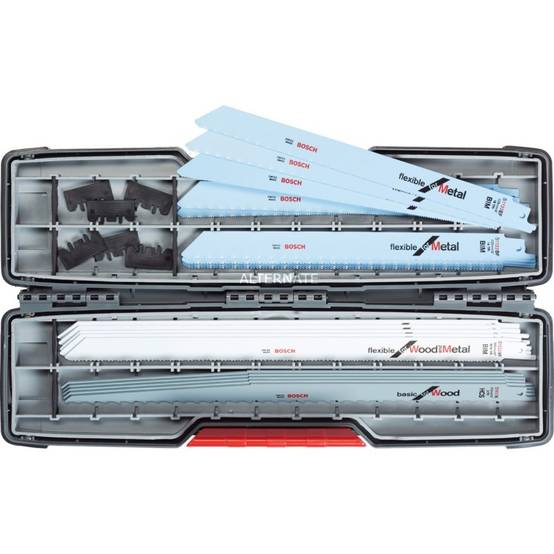 Bosch - Coffret de 20 lames de scie sabre BOSCH - Bois / métal - 2607010996 - Image 1