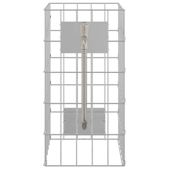 PANGIVO - Robinet gabion acier inoxydable argenté 25 x 25 x 50 cm - PANGIVO - Image 6