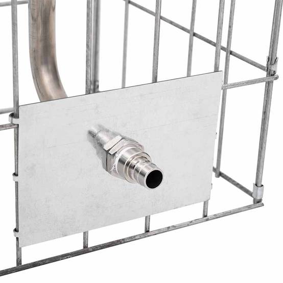 PANGIVO - Robinet gabion acier inoxydable argenté 25 x 25 x 50 cm - PANGIVO - Image 8