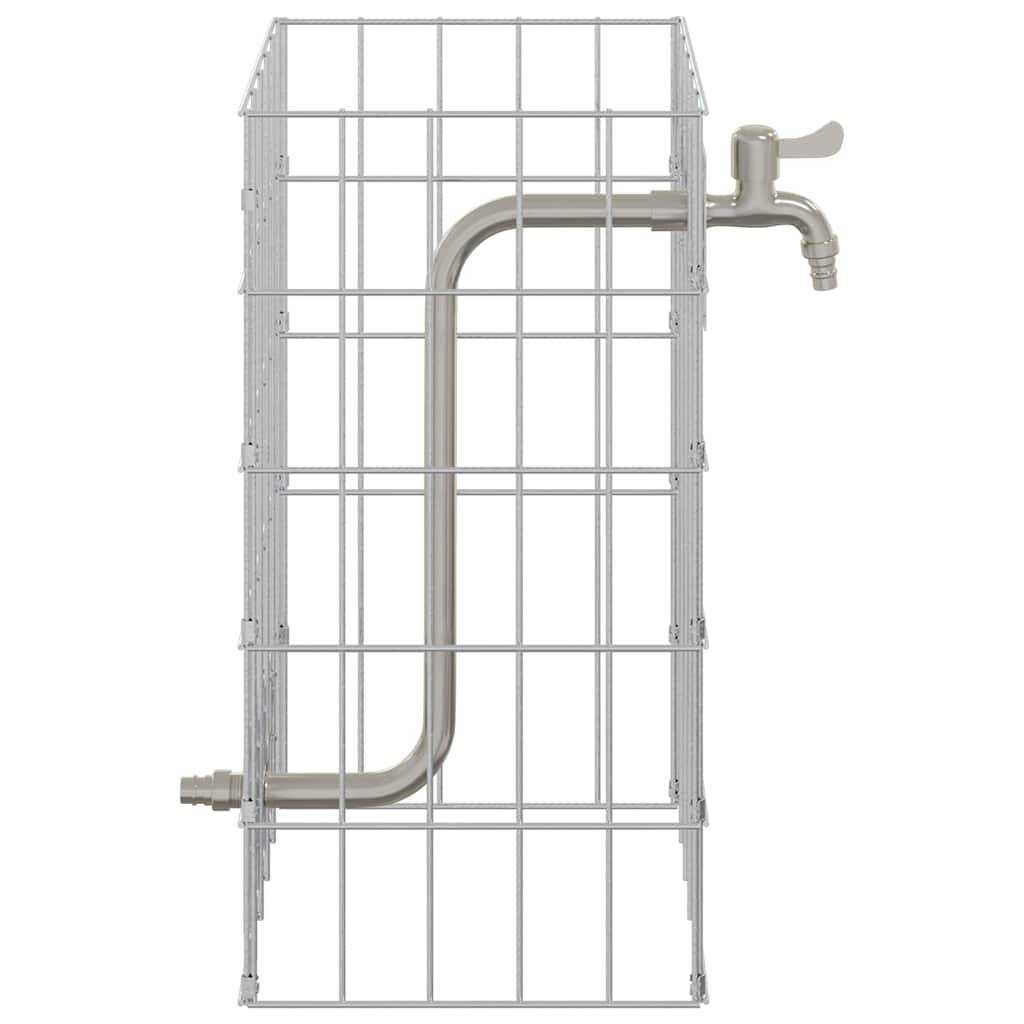 PANGIVO - Robinet gabion acier inoxydable argenté 25 x 25 x 50 cm - PANGIVO - Image 7