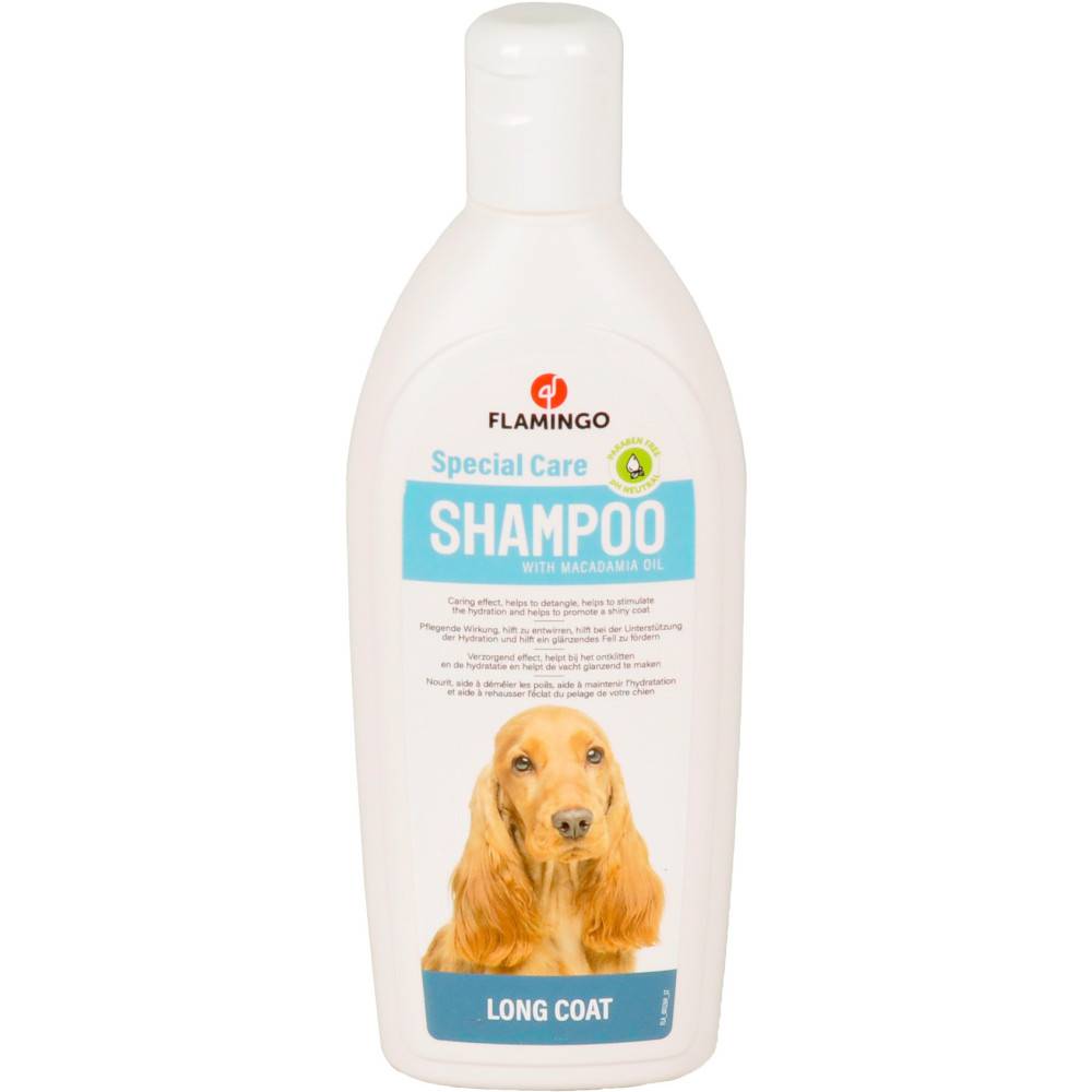 Flamingo - Shampoing 300ml spécial poils long pour chien - Image 2