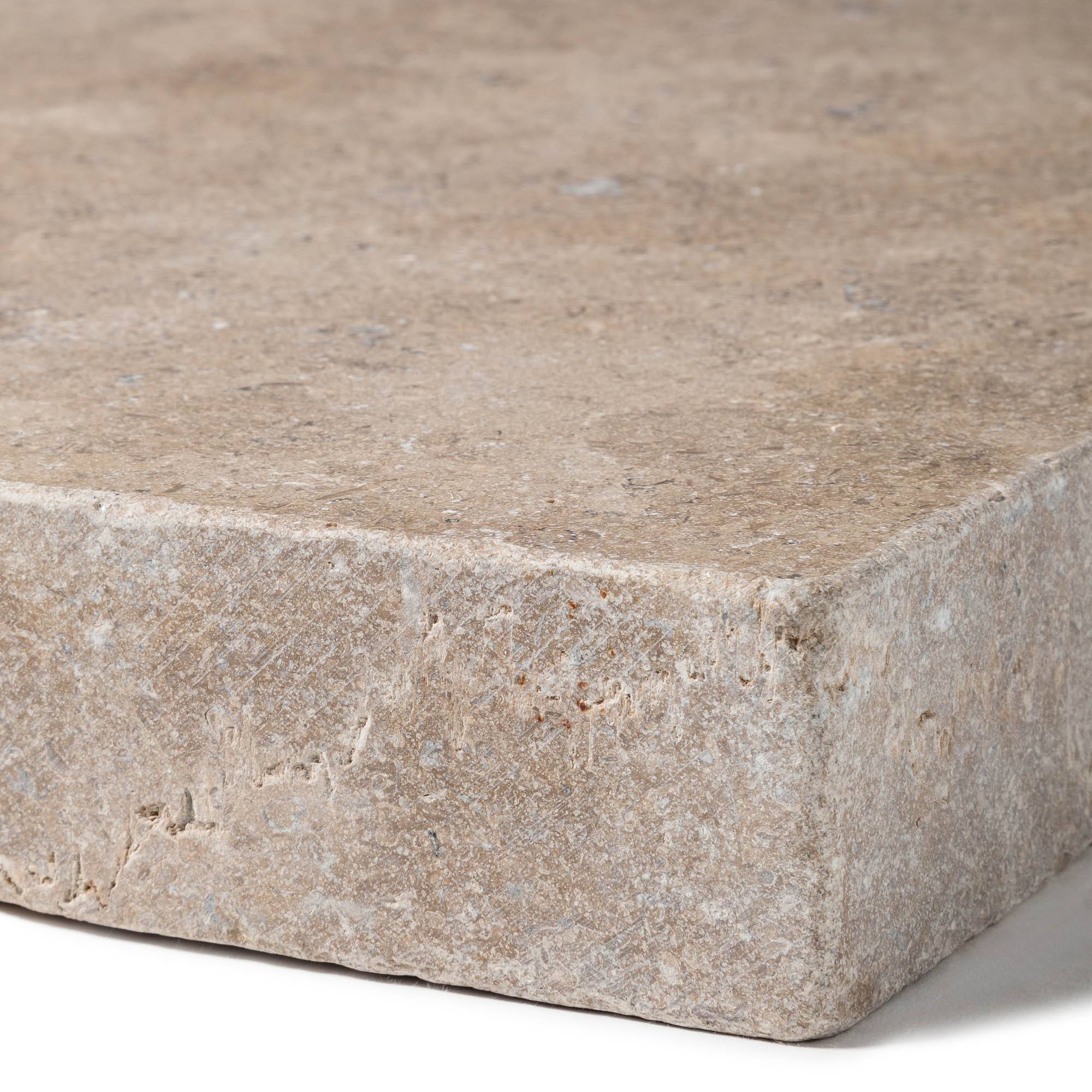 RO'MA Nature - Pas japonais Rectangle Pierre d'Egypte Beige 60x30x5 cm (à l'unité) - RO'MA NATURE - Image 3