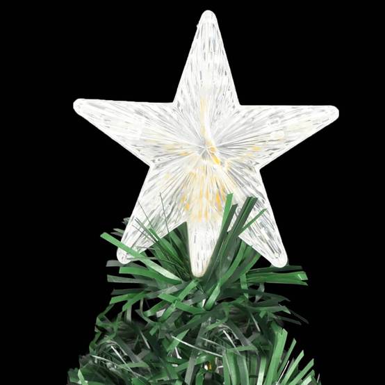 Maison Chic - Arbre de Noël - Sapin de Noël pré-éclairé avec support 180 cm fibre optique - Image 6