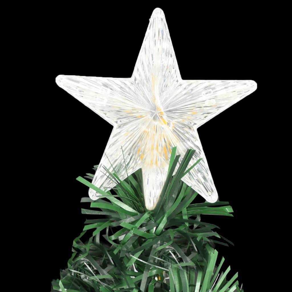 Maison Chic - Arbre de Noël - Sapin de Noël pré-éclairé avec support 180 cm fibre optique - Image 6