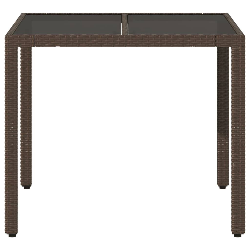 Table bois composite Prolenta Naturel 90 X 90 X 75 cm - P87211N - Image 4
